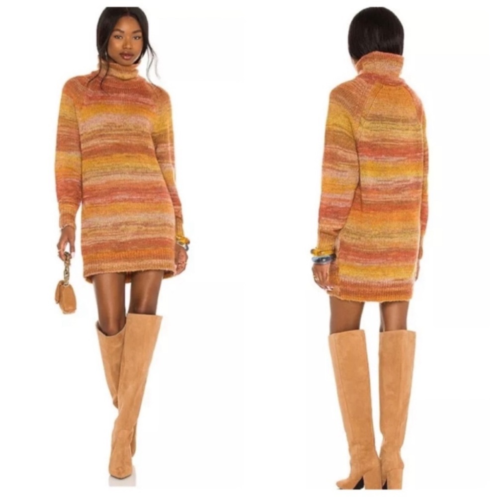 House of Harlow 1960 Multicolor Striped Mini Dress